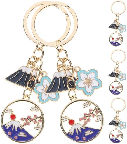 Amazon.co.jp: 自分ツッコミくま ご当地ぷっクリアキーホルダー 富士山